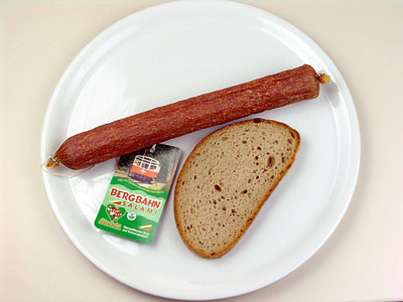 Bergbahnsalami, 200 g Rohfüllgewicht